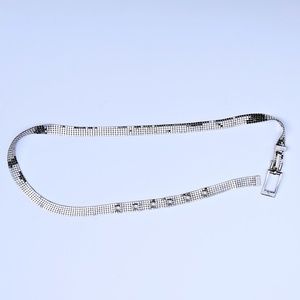 Silver Accent Belt